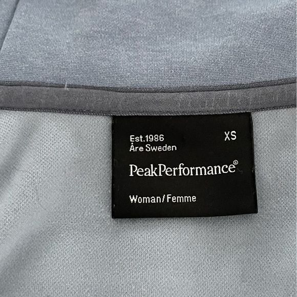 Peak Performance Blue Zip Up Jacket - Picture 3 of 10